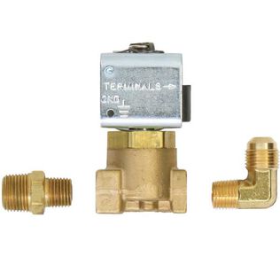 12V Low-Pressure Brass 1/4" Solenoid Valve