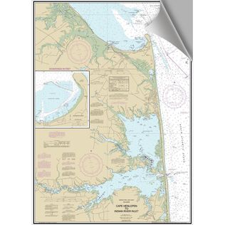 Rehoboth Bay Decorative Nautical Chart