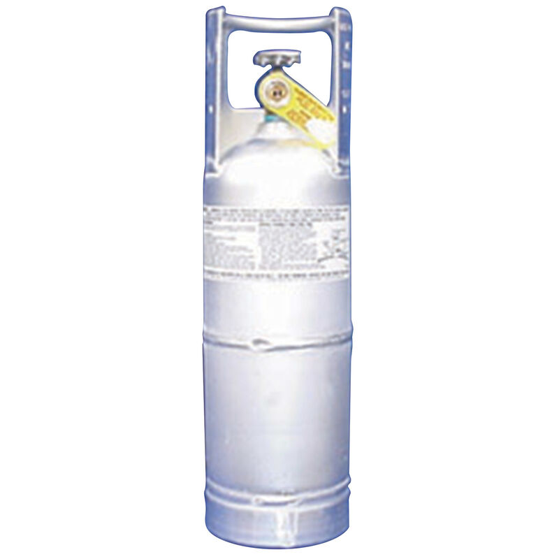 WORTHINGTON Aluminum LPG Cylinder, 6 lb. (1.4 gal) Vertical Orientation