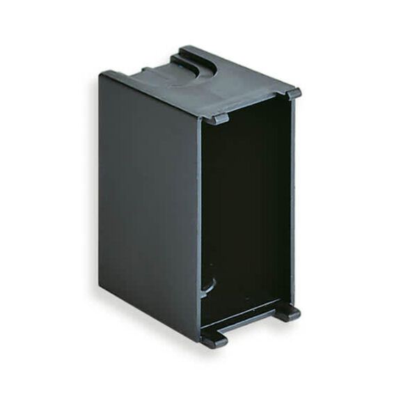 Vimar Idea 16776.AU Flush Mounting Box, Black image number 0