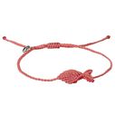 4ocean Go Fish Anklet - Coral image number 0