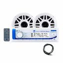 MXCPW132 Marine Digital Media and Bluetooth Receiver/Speaker Package image number 0