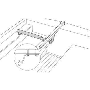 5" ST 2000/4000 Tiller Bracket