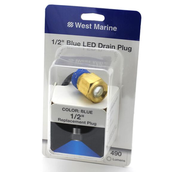 LED Drain Plug Light, Blue image number 2