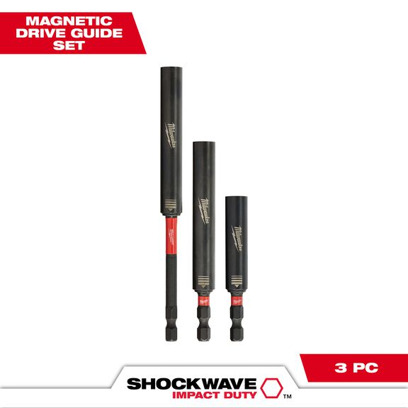 SHOCKWAVE&trade; Impact Magnetic Drive Guide Set,  3 Piece image number 0
