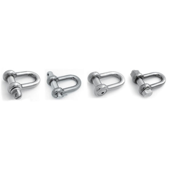 High Tensile Stainless Steel D Shackles image number 0