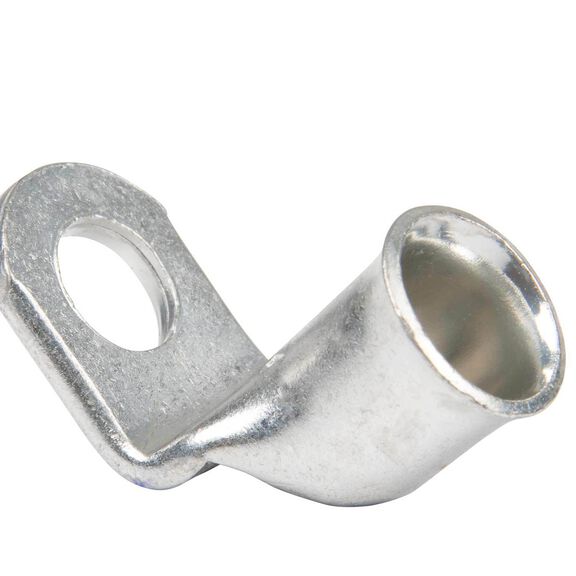 1 AWG 90 Degree Tinned Copper Lug, 5/16" Stud Size, 2-Pack image number 1