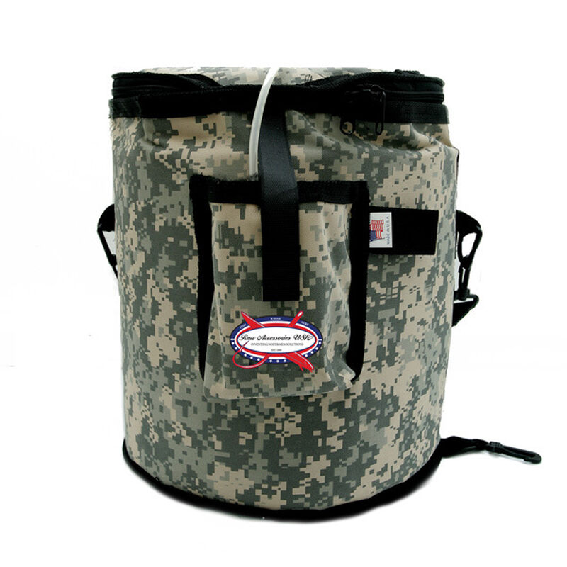 RAW ACCESSORIES USA Insulated Bait Bucket with Strap West Marine