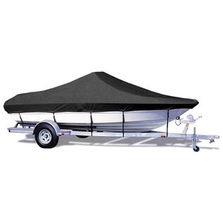 Bay Boat Cover, Black, Hot Shot, 21'6"-22'5", 102" Beam