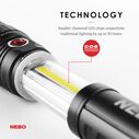 NEBO Slyde King 400 Lumens Tactical LED Flashlight with Magnetic Base image number 6
