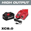 M18&trade; REDLITHIUM&trade; HIGH OUTPUT&trade; XC8.0 Starter Kit image number 0