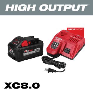 M18&trade; REDLITHIUM&trade; HIGH OUTPUT&trade; XC8.0 Starter Kit