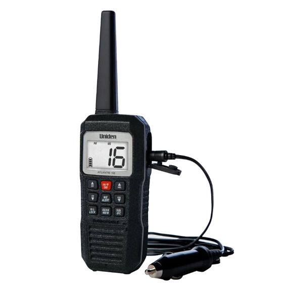 Atlantis 155 Handheld Two-Way VHF Floating Marine Radio image number 3