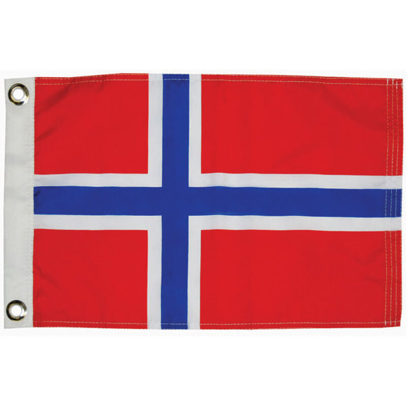 Norway Courtesy Flag, 12" x 18" image number 0