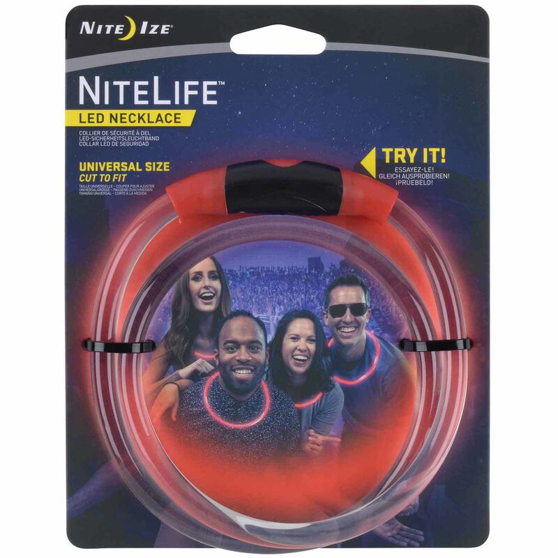 NiteLife™ LED Necklace, Red image number null