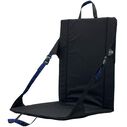 Crazy Creek Original LongBack Chair, Portable Chair for Camping and Stadiums, High Density Foam Cushion, Comfortable and Adjustable Back Support, Lightweight and Foldable, Water-Resistant, Black image number 0