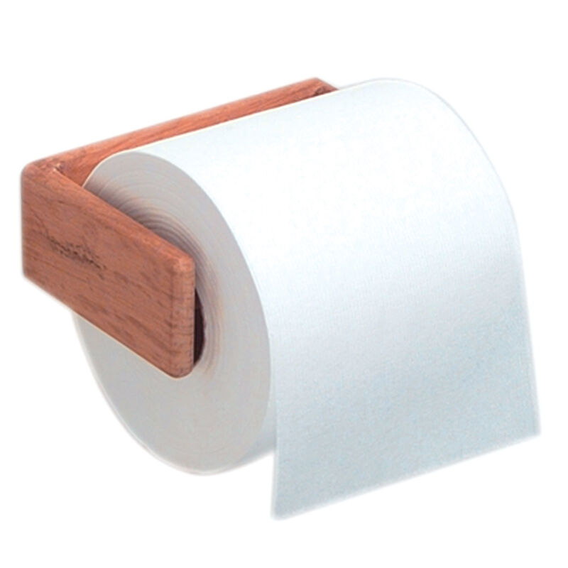 SEATEAK Teak Toilet Tissue Rack West Marine