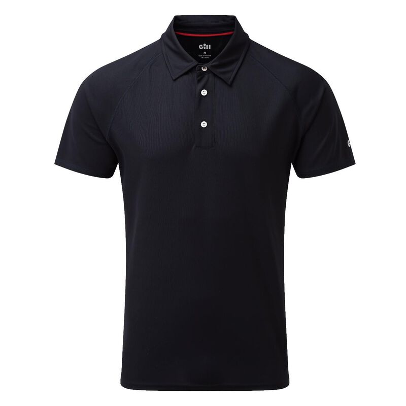 Gill Men's UV Tec Polo, in Navy, Size Medium | by West Marine