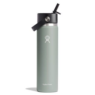 24 oz. Wide Mouth with Flex Straw Cap