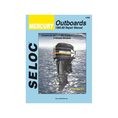 Seloc Manual for Mercury Outboards 1965-1989