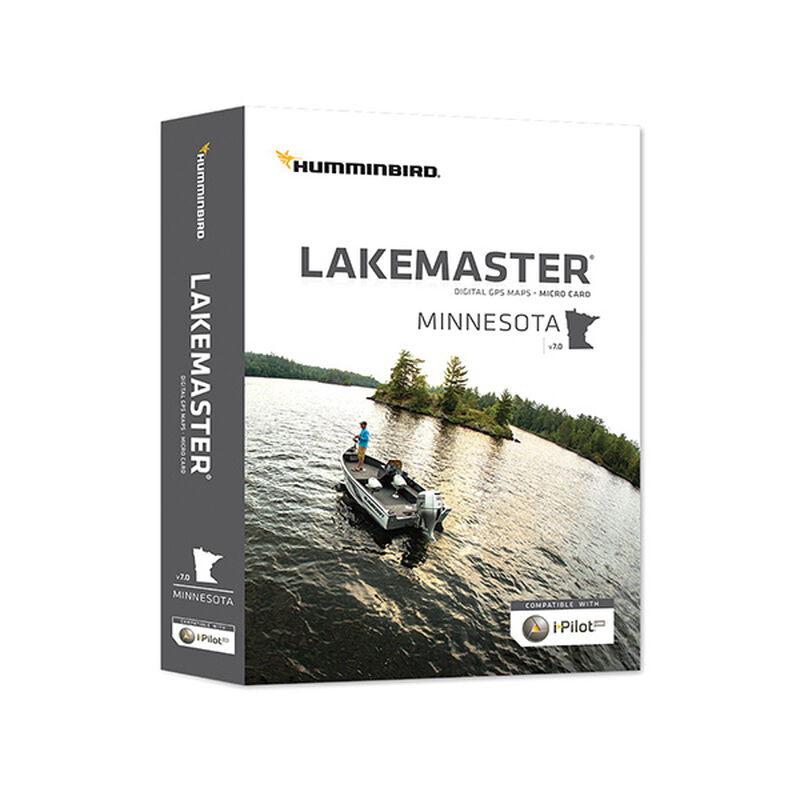 HUMMINBIRD HCMN7 Lakemaster Minnesota Chart MicroSD Card, Version 7