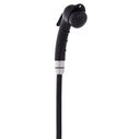 Recessed Shower Black Cup & Lid, Small Black Sprayer, 6' Black Rubber Hose image number 8