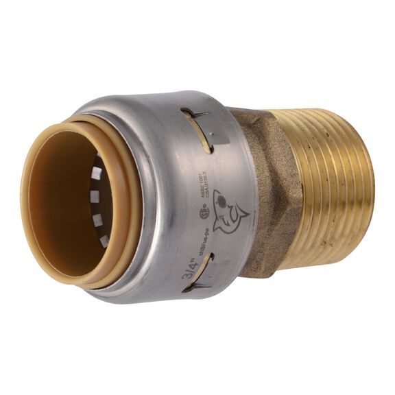 SharkBite Max Brass Push-to-Connect Couplings image number 2