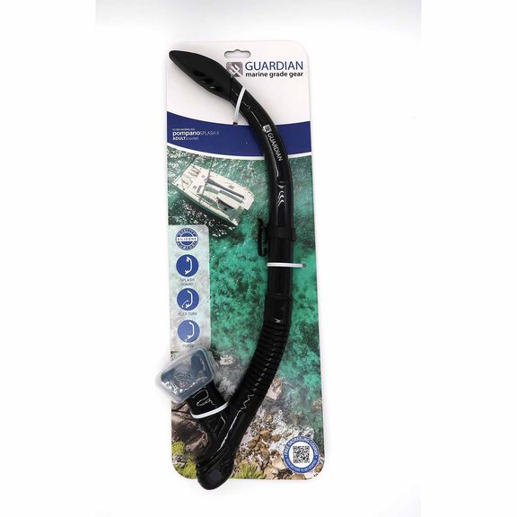 Pompano Splash Semi-Dry Adult Snorkel image number 1