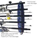 Reel Salty All Weather 3-In-1 Adjustable 10 Rod Storage Rack image number 1