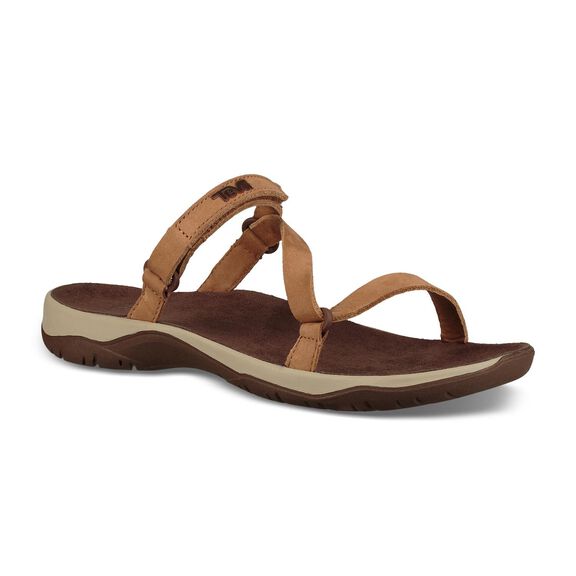 Women's Elzada Slide Leather Sandals image number 0