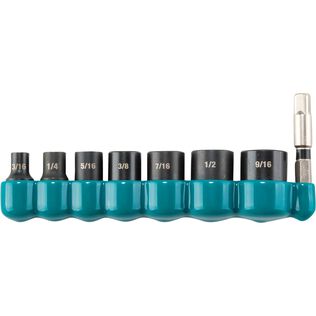 Impact XPS 8 Pc. 1/4" Drive 6-Point SAE Impact Socket Set w/ Standard Socket Adapter