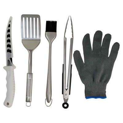 Catch, Clean & Cook 5-Piece Grill Kit