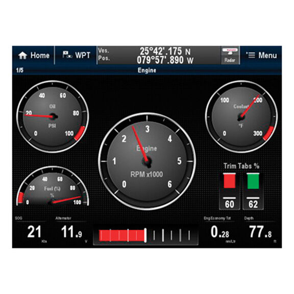 a65 Touchscreen Multifunction Display with WiFi image number 7