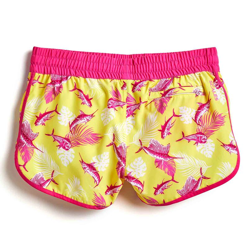 Women's Tropical Slam Board Shorts image number 1
