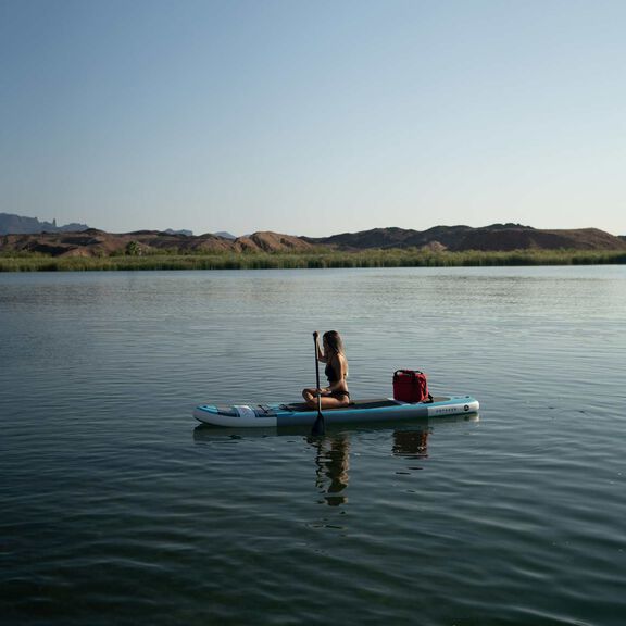 10'6" Voyager Inflatable Stand-Up Paddleboard Package image number 5
