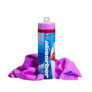 The Absorber High-Performance Synthetic Chamois Purple