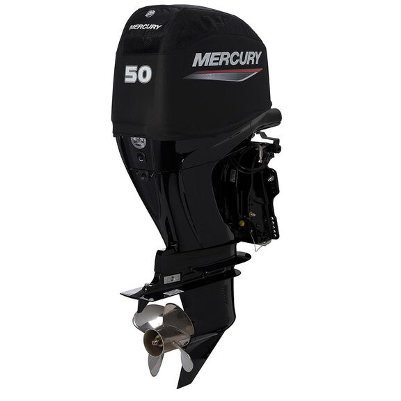 Mercury 8M0228503 50hp FourStroke Outboard Vented Splash Cover image number 0