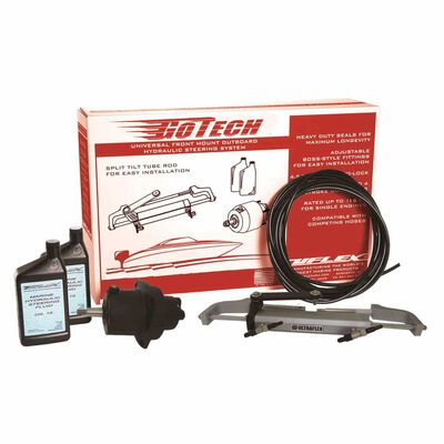 GoTech 1.0 Hydraulic Steering Kit, Outboards Up to 115HP