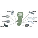 Outboard Anode, Mercury/Force/Mariner, Zinc, CM43396Z image number 0