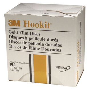 Hookit&trade; Gold Film Disc 255L, 5", 400 Grit, 00957