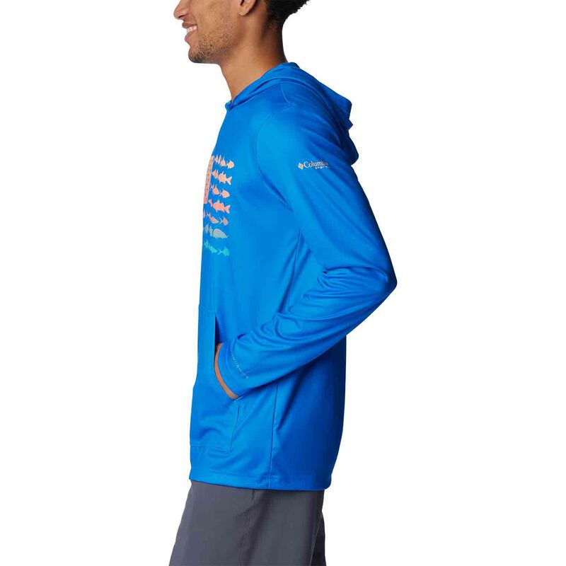 Chemise Columbia PFG Terminal Tackle – Homme L, Grise, Protection UV – Bon état
