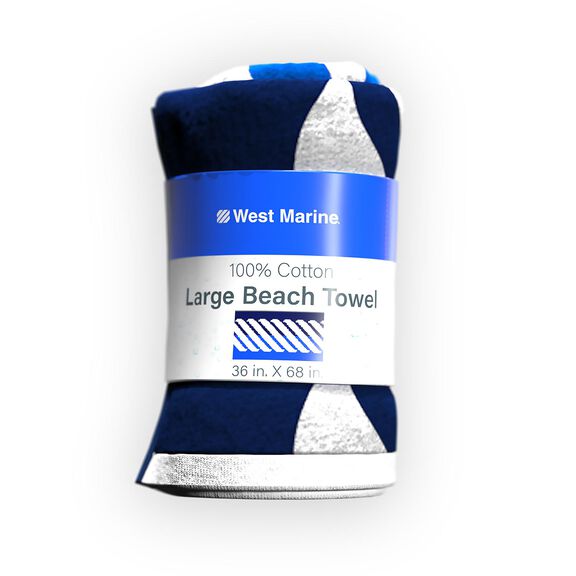 100% Cotton Large Beach Towel image number 1