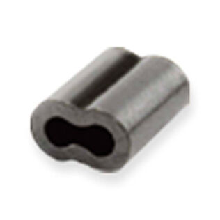 Double Barrel Sleeves, Size #4F8, Black, 25-Pack