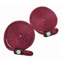 3/8" X 6' Fender Line, Cranberry Red, Pair image number 0