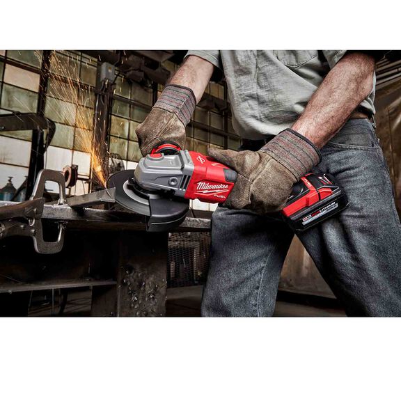 M18 FUEL&trade; 4-1/2" -  6" Lock-On Braking Grinder with Slide Switch image number 2