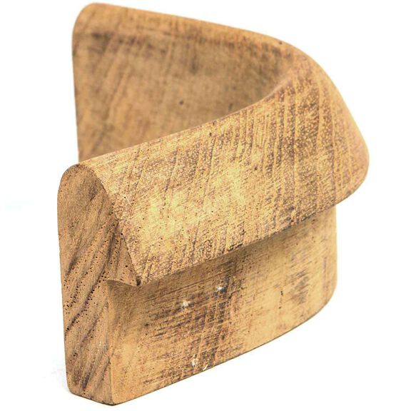 Teak Rail Molding, Inside Corner, 1 3/16" x 5/8" image number 1