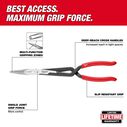 13" Long Reach Pliers - Straight Nose image number 1