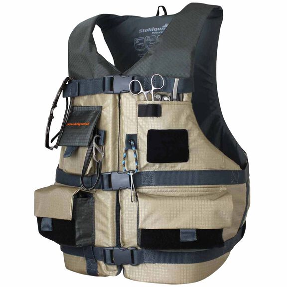 Spinner Fishing Life Jacket, Youth, 50-90lbs image number 1