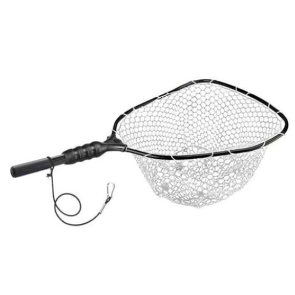 EGO WADE Clear Rubber Mesh Landing Net, Large image number 0