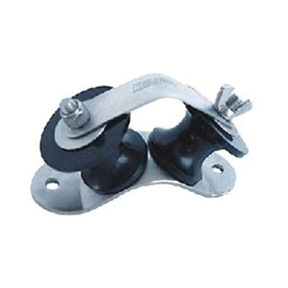 Bootankerrol, 15in Marine Bow Roller 304 Roestvrij Staal Anti-corrosie Docking Roller Ankerrolvervanging voor Marineboot, met Uitlopende Montagetips